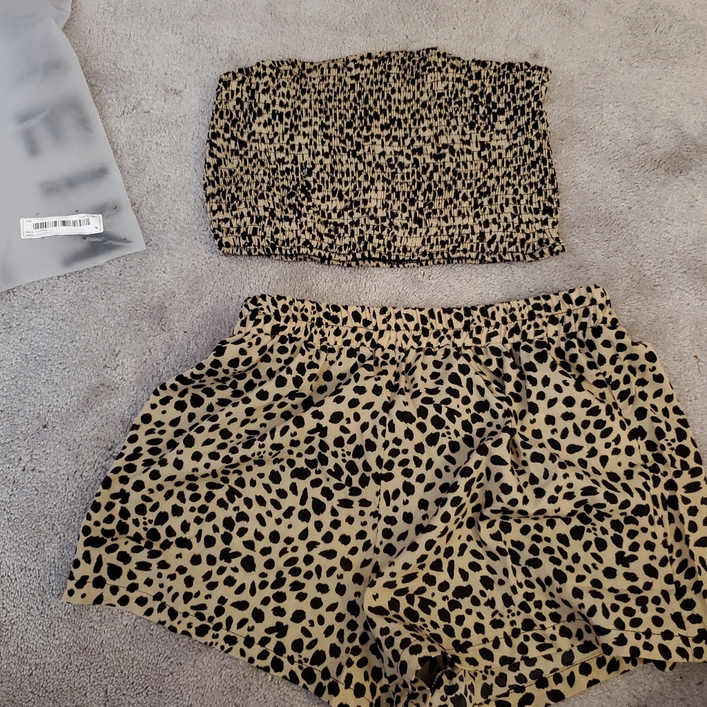Shein matching tube top set NWT NEVER WORN